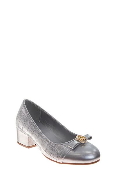 Badgley Mischka Collection Badgley Mischka Collection Kids' Cap Toe Pump