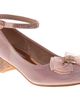 Badgley Mischka Collection Badgley Mischka Collection Kids' Crystal Heart Ankle Strap Pump - 1