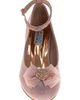 Badgley Mischka Collection Badgley Mischka Collection Kids' Crystal Heart Ankle Strap Pump - 3