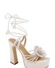 Badgley Mischka Collection Badgley Mischka Collection Wanette Ankle Wrap Platform Sandal - 1