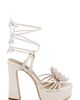 Badgley Mischka Collection Badgley Mischka Collection Wanette Ankle Wrap Platform Sandal - 3