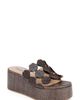 Badgley Mischka Collection Badgley Mischka Collection Wendall Platform Wedge Slide Sandal - 1