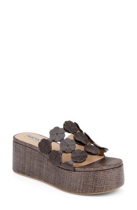 Badgley Mischka Collection Badgley Mischka Collection Wendall Platform Wedge Slide Sandal