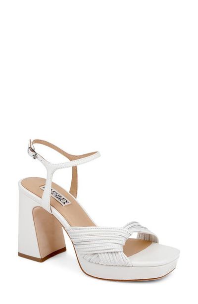 Badgley Mischka Collection Badgley Mischka Collection Winslet Ankle Strap Platform Sandal