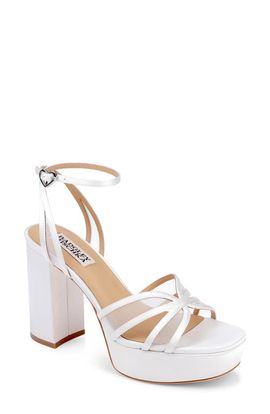 Badgley Mischka Collection Badgley Mischka Collection Yohana Platform Ankle Strap Sandal