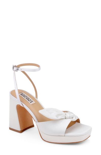 Badgley Mischka Collection Badgley Mischka Collection Yuki Ankle Strap Platform Sandal