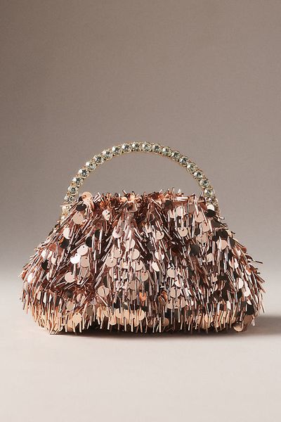 Badgley Mischka Jewel by Badgley Mischka Noa Sequined Clutch