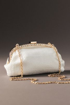Badgley Mischka Jewel by Badgley Mischka Pearl Stud Clutch