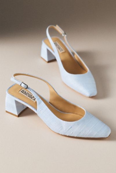Badgley Mischka Oaklee Slingback Pointed Toe Pumps