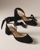 Badgley Mischka Ofelia Ankle-Wrap Heels - 1
