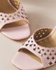 Badgley Mischka Omni Block Heel Heart Sandals - 2