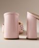 Badgley Mischka Omni Block Heel Heart Sandals - 3