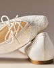 Badgley Mischka Raelyn Pointed Toe Flats - 2