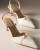Badgley Mischka Roger Slingback Pointed-Toe Pumps - 1