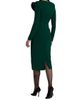 Badgley Mischka Women's Draped Long-Sleeve Cocktail Dress - 5