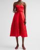 Badgley Mischka Women's Floral Laser-Cut Strapless Cocktail Dress - 2