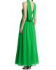 Badgley Mischka Women's Gathered Strapless Scarf-Neck Gown - 5