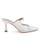 Badgley Mischka Women's Oaklyn 75MM Lace Mules - 1