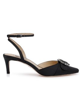 Badgley Mischka Women's Odesza 50MM Crepe Pumps