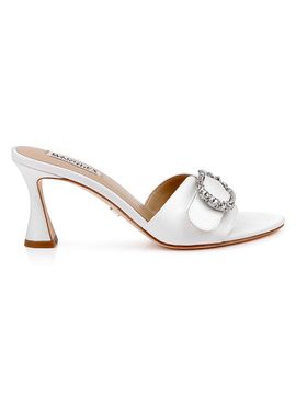 Badgley Mischka Women's Odetta 75MM Embellished Mules