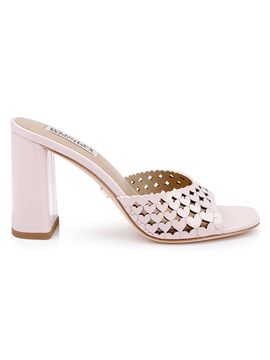 Badgley Mischka Women's Omni 85MM Patent Leather Sandals