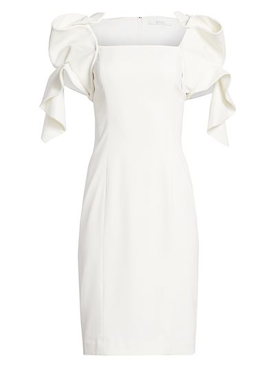 Badgley Mischka Women's Origami Sleeve Dress