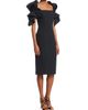 Badgley Mischka Women's Origami Sleeve Dress - 3