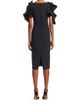 Badgley Mischka Women's Origami Sleeve Dress - 4
