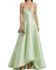 Badgley Mischka Women's Pebble Gazar Strapless Gown - 3
