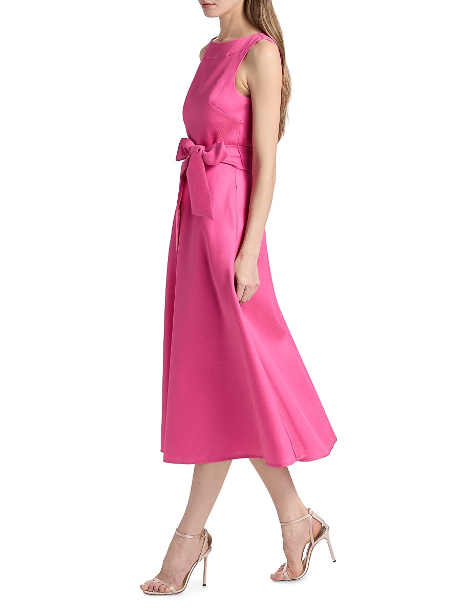 badgley mischka tiered metallic tulle midi dress Badgley Mischka Satin-trimmed Sequined Tulle Midi Dress in Metallic