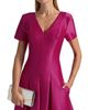 Badgley Mischka Women's Satin Cocktail Midi-Dress - 6