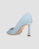 Badgley Mischka Women's Yana 90MM Embellished Satin D'Orsay Pumps - 3