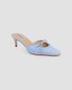Badgley Mischka Women's Yannah 55MM Cut-Out Suede Mules - 2