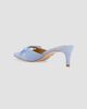 Badgley Mischka Women's Yannah 55MM Cut-Out Suede Mules - 3