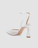 Badgley Mischka Women's Yordan 85MM Satin & Mesh Pumps - 3