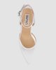 Badgley Mischka Women's Yordan 85MM Satin & Mesh Pumps - 4