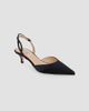 Badgley Mischka Women's Yulianna 45MM Satin Slingback Pumps - 2