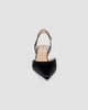 Badgley Mischka Women's Yulianna 45MM Satin Slingback Pumps - 5