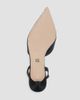 Badgley Mischka Women's Yulianna 45MM Satin Slingback Pumps - 6