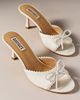 Badgley Mischka Yaritza Leather Heeled Sandals - 1