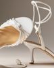Badgley Mischka Yelena Ankle-Wrap Heeled Sandals - 2