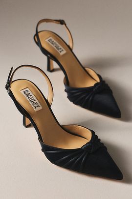 Badgley Mischka Yena d'Orsay Slingback Heels