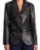 Bagatelle Bagatelle Faux Leather Blazer - 1