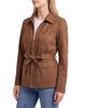 Bagatelle Bagatelle Faux Suede Belted Utility Jacket - 4