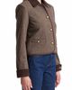 Bagatelle Bagatelle Herringbone Jacket with Corduroy Trim - 3
