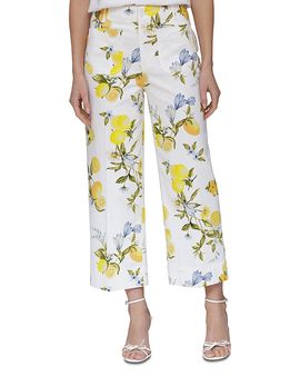 Bagatelle Bagatelle High Rise Patch Pockets Crop Pants