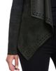 Bagatelle Bagatelle Laser Cut Goatskin Suede Jacket - 4