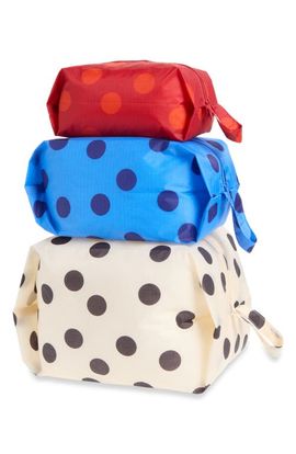 Baggu Baggu 3D Set of 3 Nylon Zip Pouches