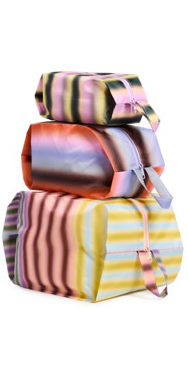 BAGGU BAGGU 3D Zip Set Gradient Stripe One
