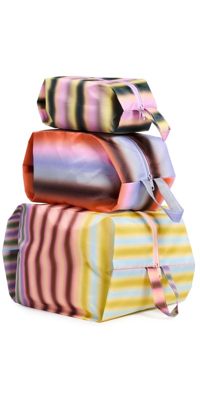 BAGGU BAGGU 3D Zip Set Gradient Stripe One